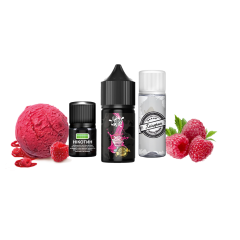 Набір для самозамішування Hype Black Ice Cream Raspberry (Морозиво Малина, 50 мг, 30 мл) Набір для самозамішування Hype Black Ice Cream Raspberry (Морозиво Малина, 50 мг, 30 мл)