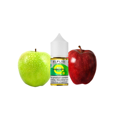 Жидкость Elfliq Double Apple (Двойное яблоко, 50 мг, 30 мл)