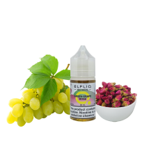 Рідина Elfliq Green Grape Rose (Зелений Виноград Троянда, 50 мг, 30 мл) Рідина Elfliq Green Grape Rose (Зелений Виноград Троянда, 50 мг, 30 мл)