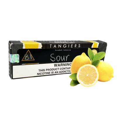 Тютюн Tangiers Noir №81 Sour (Саур, 250 г) Чорна упаковка