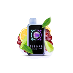 Elf Bar BC10000 Touch Citrus Grape (Цитрус Виноград) Одноразовый POD Elf Bar BC10000 Touch Citrus Grape (Цитрус Виноград) Одноразовый POD