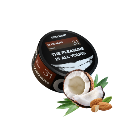 Тютюн Gedonist №31 Coco Nuts (Коко Натс, 100 г)