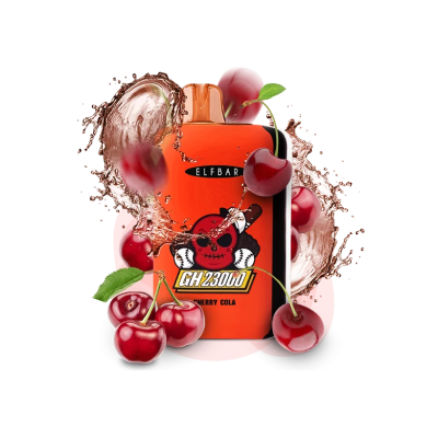 Elf Bar GH 23000 Cherry Cola (Вишнева кола) Одноразовий POD Elf Bar GH 23000 Cherry Cola (Вишнева кола) Одноразовий POD