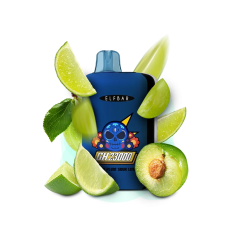 Elf Bar GH 23000 Green Plum Sour Lime (Слива Лайм) Одноразовий POD Elf Bar GH 23000 Green Plum Sour Lime (Слива Лайм) Одноразовий POD