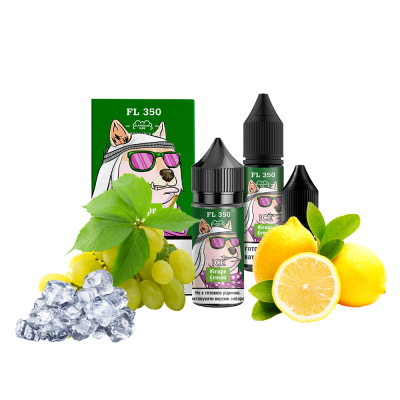 Набір для самозамішування Flavorlab FL350 Ice Grape Lemon (Виноград лимон лід, 50 мг, 30 мл)
