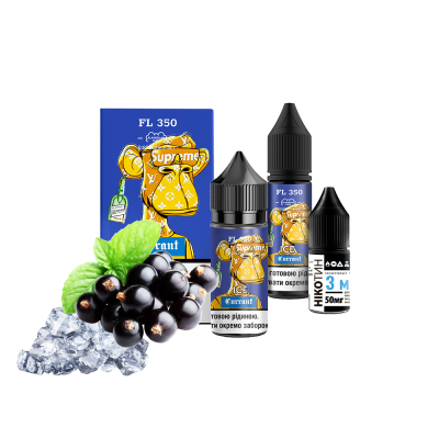 Набор для самозамеса Flavorlab FL350 Ice Currant (Смородина Лёд, 50 мг, 30 мл)