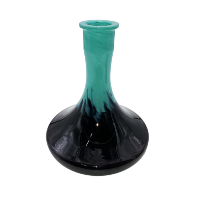 Колба для кальяну Craft Black Turquoise (Чорно-Бірюзова) Колба для кальяну Craft Black Turquoise (Чорно-Бірюзова)