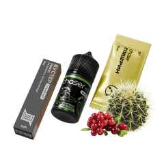 Набір для самозамішування Chaser Mix Cranberry Cactus Ultra (Журавлина Кактус, 65 мг, 30 мл)