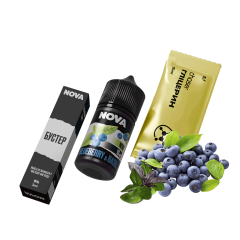Набір для самозамішування Chaser Nova Blueberry&Basil Ultra (Чорниця Базилік, 50 мг, 30 мл) Набір для самозамішування Chaser Nova Blueberry&Basil Ultra (Чорниця Базилік, 50 мг, 30 мл)
