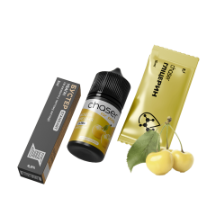 Набір для самозамішування Chaser Жовта Черешня Ultra (65 мг, 30 мл) Набір для самозамішування Chaser Жовта Черешня Ultra (65 мг, 30 мл)