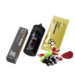 Набір для самозамішування Chaser Black Blackcurrant Rose Ultra (Смородина Троянда, 65 мг, 30 мл) Набір для самозамішування Chaser Black Blackcurrant Rose Ultra (Смородина Троянда, 65 мг, 30 мл)