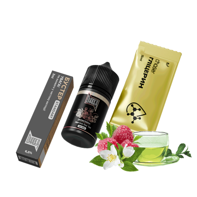 Набір для самозамішування Chaser Black Jasmine Raz Tea Ultra (Жасмин Малина Чай, 65 мг, 30 мл)