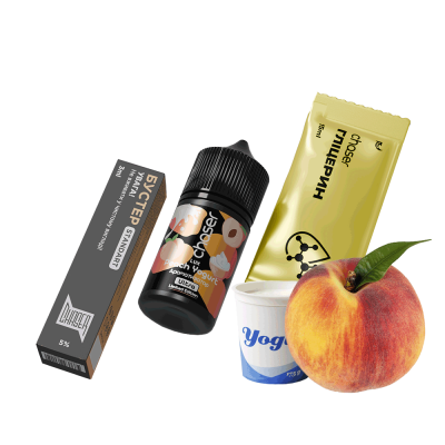 Набор для самозамеса Chaser Lux Peach Yogurt (Персик Йогурт, 50 мг, 30 мл)