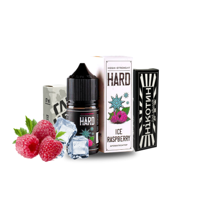 Набір для самозамішування Hype Hard Ice Raspberry (Малина Лід, 70 мг, 30 мл)