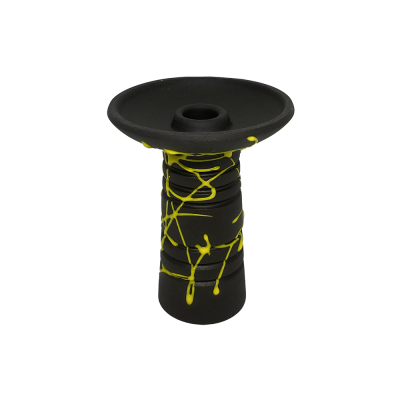 Глиняная чаша Gusto Bowls Alien Yellow (жёлтая поливка)