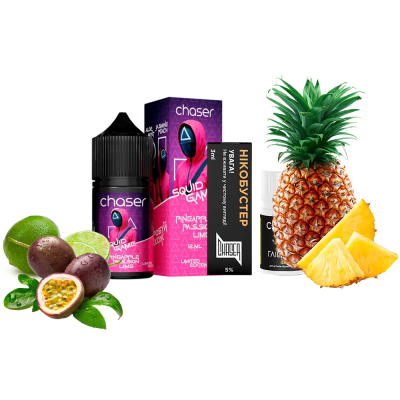 Набор для самозамеса Chaser Trends Pineapple Passion Lime (Ананас Маракуйя Лайм, 50 мг, 30 мл)