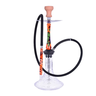 Кальян Yahya Union Hulk (зелёный, полный комплект)