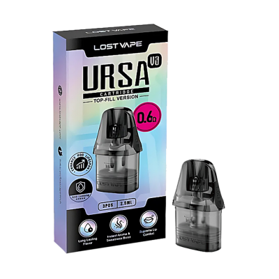 Картридж Lost Vape Ursa V3 0.6 ом 2.5 мл Картридж Lost Vape Ursa V3 0.6 ом 2.5 мл