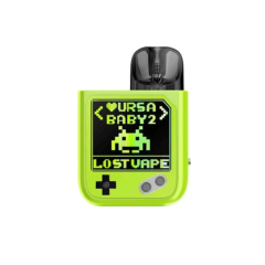 Lost Vape Ursa Baby 2 900 Joy Green x Pixel Role (Зелений, з картриджем) Багаторазовий POD Lost Vape Ursa Baby 2 900 Joy Green x Pixel Role (Зелений, з картриджем) Багаторазовий POD