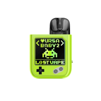 Lost Vape Ursa Baby 2 900 Joy Green x Pixel Role (Зелёный, с картриджем) Многоразовый POD Lost Vape Ursa Baby 2 900 Joy Green x Pixel Role (Зелёный, с картриджем) Многоразовый POD