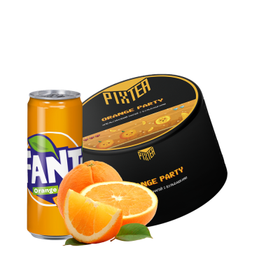 Кальянна чайна суміш Pixtea Orange Party (Оранж Паті, 250 г)