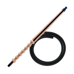 Мундштук для кальяну з дерева Karma Hookah Line Black + шланг Soft Touch (Чорний) Мундштук для кальяну з дерева Karma Hookah Line Black + шланг Soft Touch (Чорний)