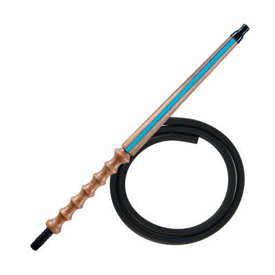 Мундштук для кальяну з дерева Karma Hookah Line Blue Sky + шланг Soft Touch (Блакитний) Мундштук для кальяну з дерева Karma Hookah Line Blue Sky + шланг Soft Touch (Блакитний)