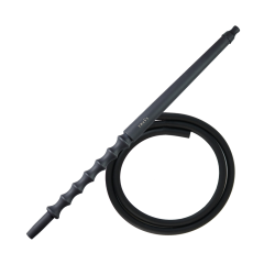 Мундштук для кальяну з дерева Karma Hookah Black Matte + шланг Soft Touch (Чорний матовий) Мундштук для кальяну з дерева Karma Hookah Black Matte + шланг Soft Touch (Чорний матовий)