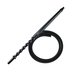 Мундштук для кальяну з дерева Karma Hookah Black Gloss + шланг Soft Touch (Чорний глянсовий) Мундштук для кальяну з дерева Karma Hookah Black Gloss + шланг Soft Touch (Чорний глянсовий)
