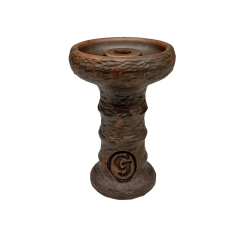 Глиняна чаша GrynBowls Phunnel Stone (Коричнева) Глиняна чаша GrynBowls Phunnel Stone (Коричнева)