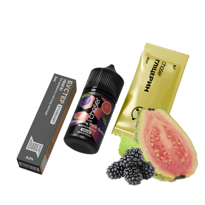 Набір для самозамішування Chaser Lux Blackberry Pink Guava (Ожина Гуава, 65 мг, 30 мл)