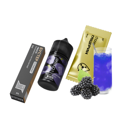 Набір для самозамішування Chaser Lux Blackberry Lemonade (Ожиновий Лимонад, 50 мг, 30 мл)
