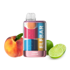 Elf Bar TE6000 Peach Lime (Персик Лайм) Одноразовий POD