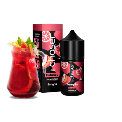 Рідина Chaser Lux Sangria Limited Balance (Сангрія, 50 мг, 30 мл)