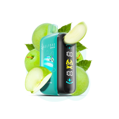 Elf Bar Raya D3 25000 Double Apple (Подвійне Яблуко) Одноразовий POD Elf Bar Raya D3 25000 Double Apple (Подвійне Яблуко) Одноразовий POD