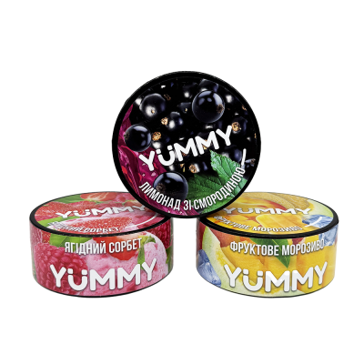 Набір ТОП 3 смаків тютюну Yummy по 100 г Набір ТОП 3 смаків тютюну Yummy по 100 г