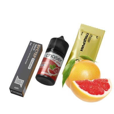 Набор для самозамеса Chaser Grapefruit Ultra (Грейпфрут, 65 мг, 30 мл)