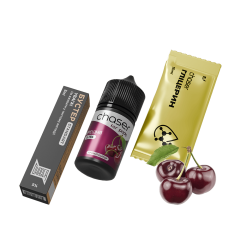 Набір для самозамішування Chaser Черешня Ultra (50 мг, 30 мл) Набір для самозамішування Chaser Черешня Ultra (50 мг, 30 мл)