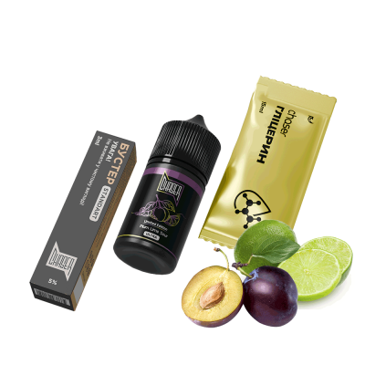 Набор для самозамеса Chaser Black Sour Plum Lime Ultra (Мультифрукт, 50 мг, 30 мл)