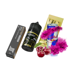 Набір для самозамішування Chaser Mix Energy Cherry Ultra (Вишневий Енергетик, 50 мг, 30 мл) Набір для самозамішування Chaser Mix Energy Cherry Ultra (Вишневий Енергетик, 50 мг, 30 мл)