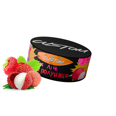 Табак Custom Личи Клубника (100 г)