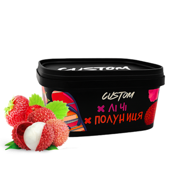 Тютюн Custom Лічі Полуниця (200 г)