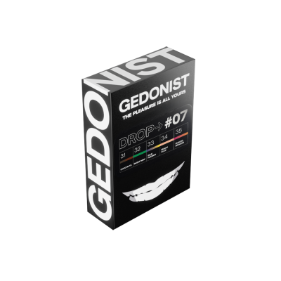 Набір із 5 смаків тютюну Gedonist Drop 7 по 25 г Набір із 5 смаків тютюну Gedonist Drop 7 по 25 г