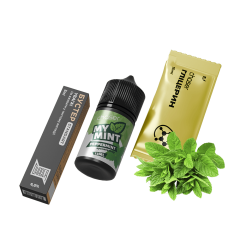 Набір для самозамішування Chaser My Mint Peppermint (М'ята, 65 мг, 30 мл) Набір для самозамішування Chaser My Mint Peppermint (М'ята, 65 мг, 30 мл)
