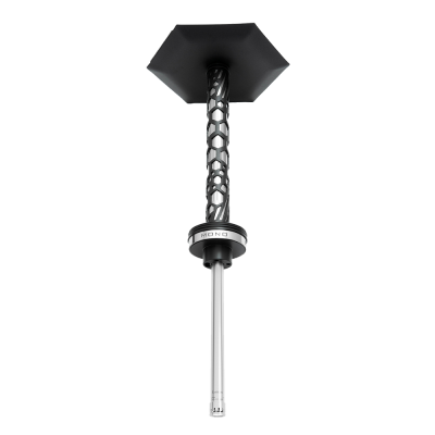 Кальян Embery Mono 4.0 Silver-Black (чорно-сріблястий, базовий комплект)