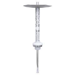 Кальян Embery Mono 4.0 Silver-snow (біло-сріблястий, базовий комплект) Кальян Embery Mono 4.0 Silver-snow (біло-сріблястий, базовий комплект)