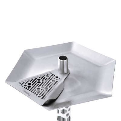 Кальян Embery Mono 4.0 Silver-snow (бело-серебристый, базовый комплект) Кальян Embery Mono 4.0 Silver-snow (бело-серебристый, базовый комплект)