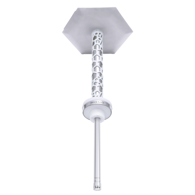 Кальян Embery Mono 4.0 Silver-snow (бело-серебристый, базовый комплект) Кальян Embery Mono 4.0 Silver-snow (бело-серебристый, базовый комплект)