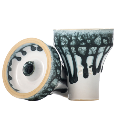 Глиняна чаша Solaris Atlas (Синьо-біла) Глиняна чаша Solaris Atlas (Синьо-біла)