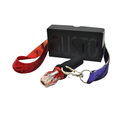 Персональний мундштук із кераміки Gusto Red (Червоний)